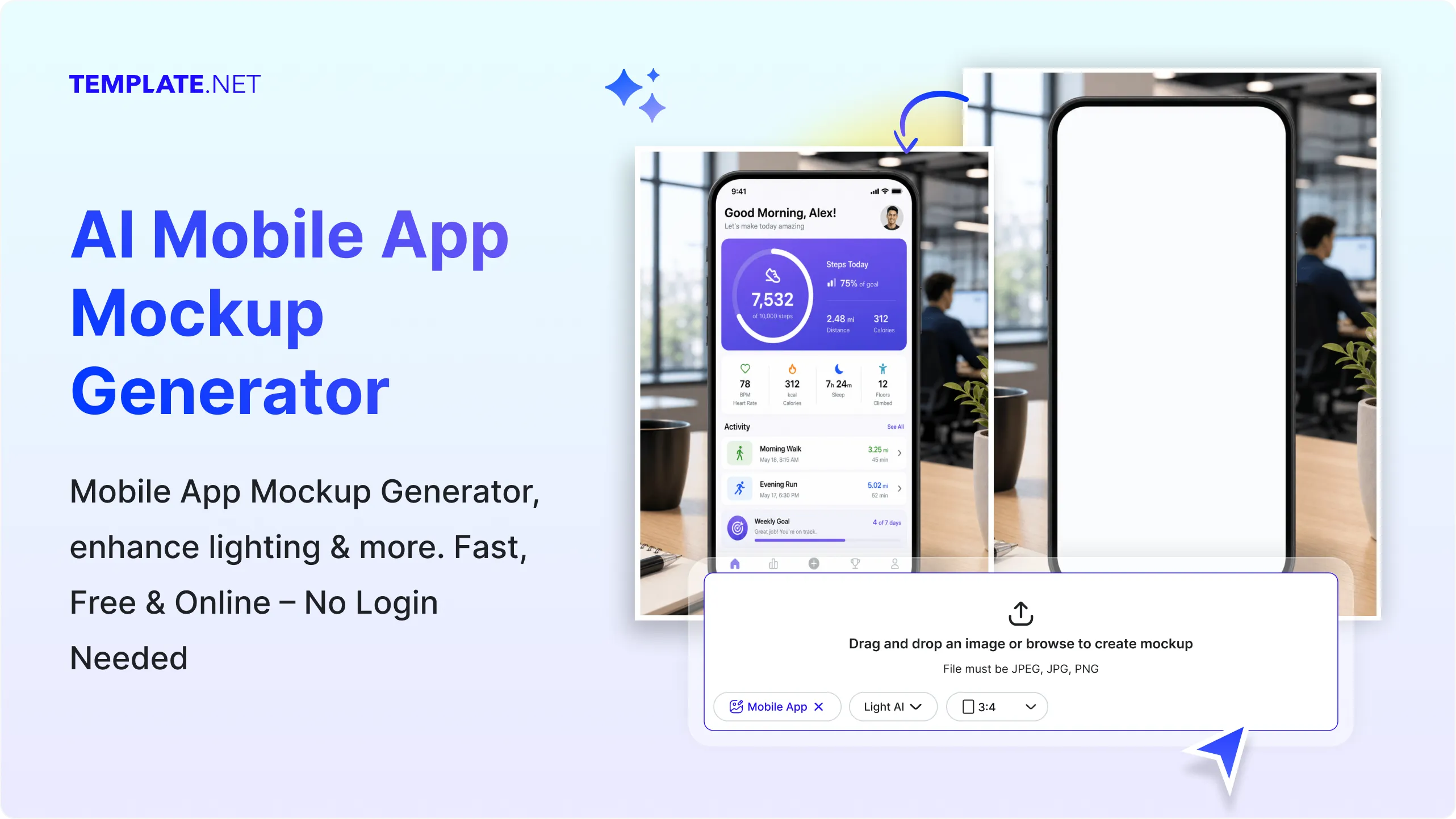Free AI Mobile App Mockup Generator & Mobile App Mockup Maker Online